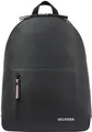 Produktbild: Tommy Hilfiger Herren Rucksack Pique Backpack Handgepäck, Schwarz (Black), Einheitsgröße