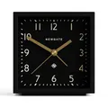 Produktbild: NEWGATE® Equinox Wecker | Design-led würfelförmiger moderner Alarm | Schwarzes Gehäuse | Schwarzes Zifferblatt | Ideal für Nachttisch, Schreibtisch, Regal und Kaminsims | Schlaf- und Büroaccessoires