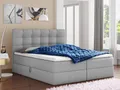 Produktbild: Sofnet Boxbett Best (mit zwei Bettkästen, Bonell-Matratze und Topper), Doppelbett, Polsterbett mit Kopfteil, Boxspringbett