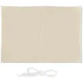 Produktbild: Sonnensegel Rechteckig, Wasserabweisend, Uv-beständig, Mit Spannseilen, Terrasse, Balkon, Bxt: 2 X 3 M, Beige - Relaxdays