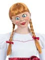 Produktbild: Smiffys Annabelle-Perücke, Lang geflochten mit Bändern Halloween
