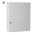 Produktbild: Arzneischrank 35x45x15 cm Kunststoff Weiß Hängeschrank Medizinschrank