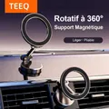 Produktbild: Lisen MagSafe Auto Halter 360° Magnetisch, Schwarz, Aluminium