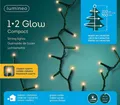 Produktbild: Lumineo Lichterkette 1-2 Glow Compact 700 LED 2,1 m klassisch warm, grünes Kabel