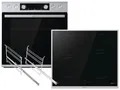 Produktbild: Gorenje Red Pepper Set SIX Einbauherd BCSI6737E06X + Induktionskochfeld GI6400BX