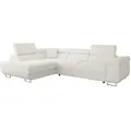 Produktbild: Mirjan24 Ecksofa, Ecru, Textil, 5-Sitzer, links montierbar,Rechteckig, 274x203 cm, Wohnzimmer, Sofas & Couches, Wohnlandschaften, Ecksofas