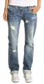 Produktbild: Bestyledberlin Damen Jeans Hosen, Baggyjeans, Damen Boyfriendjeans, Hüftjeans j1z 40/L