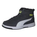 Produktbild: PUMA Rebound Joy Fur Ps Sneaker für Mädchen, Parisian Night Puma White Light Lime, 28 EU