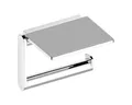 Produktbild: KEUCO PLAN Toilettenpapierhalter mit Ablage, schwenkbar, 14973010000, Farbe: