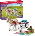 Produktbild: SCHLEICH 42467 Horse Club Kutsche für Pferdeshow, 38 Teile Spielset Pferde Figur, vollbeweglicher Mädchen-Figur und viel Zubehör, Spielzeug für Kinder ab 5 Jahren