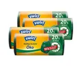 Produktbild: Swirl Müllbeutel 4x Swirl Öko Müllbeutel 20L (18 stk./ Rolle) mit Zugband