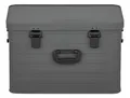 Produktbild: Enders® Alubox Toronto L Grey, 63 Liter, Aluminium Box 1 mm Wandstärke, spritzwasserdicht, stapelbar - Alukiste, Metallkiste, Metallbox mit Deckel - verwendbar als Transportbox, grau 3887