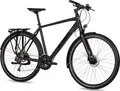Produktbild: Airtracks Herren City XXL Fahrrad 28 Zoll Trekking Fahrrad TR.2880 27 x Gang Shimano DEORE RD-M592 SGS Schwarz(55cm (Körpergröße 175-185cm))