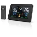 Produktbild: Premium Wetterstation mit USB mit Powerbank-Funktion in Schwarz