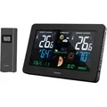 Produktbild: Hama - Wetterstation 'premium', Mit Led-farbdisplay Und Led-ladefunktion