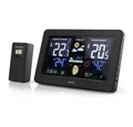 Produktbild: Hama Premium - Wetterstation - schwarz Wetterstation