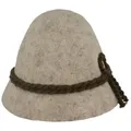 Produktbild: Breiter Filzhut grau 54