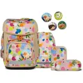 Produktbild: ergobag cubo Schulranzen-Set Flower PowBär