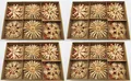 Produktbild: 90 Weihnachtsanhänger Stroh Christbaumschmuck 6 cm Strohsterne Weihnachten