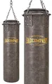 Produktbild: Bad Company Vintage Boxsack inkl. Heavy Duty Vierpunkt-Stahlkette und Metallring I Kunstleder Punching Bag ungefüllt 180 x 35 cm