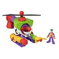 Produktbild: Fisher-Price IMAGINEXT DC Super Friends Joker Robocopter - 2-in-1-Helikopter mit Verwandlungsfunktion und Geschosszubehör, inklusive Joker-Figur und Power Pads für Kinder von 3 bis 8 Jahren, HMV09