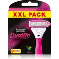 Produktbild: Wilkinson Sword Quattro for Women Aloe & Vit. E Ersatz-Kopf 6 St.