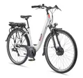 Produktbild: TELEFUNKEN E-Bike Damen 28 Zoll, Elektrofahrrad Frontmotor, 7-Gang Shimano Kettenschaltung, V-Bremsen - Pedelec Citybike, RC826 Multitalent