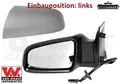 Produktbild: VAN WEZEL 3792817 Außenspiegel links Spiegel außen für Opel