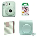 Produktbild: Fujifilm Instax Mini 12 Set Tasche Album 20 Bilder 5 Farben Sofortbildkamera NEU