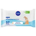 Produktbild: Nivea Baby Aqua Feuchttücher 57St Reinigung Sanft Babypflege Wasserbasiert