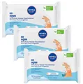 Produktbild: ✅ Nivea Baby Feuchttücher Aqua sanfte Reinigung Pflegetücher 3x 57 Tücher ✅