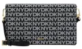 Produktbild: DKNY Women's Farah Clutch, Black Logo-Black, One size