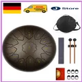 Produktbild: Stahl-Titan Tongue Drum | 12 Zoll 13 Töne | Klangheilung