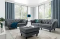 Produktbild: Sofaset Designersofas CHARLOTTE 3-2-1 in Stoff Matt Velvet Anthrazit