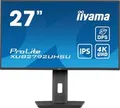 Produktbild: Iiyama TFT XUB2792UHSU 68.4cm IPS 27''/3840x2160/HDMI/DP/3xUSB/hoev - Flachbildschirm (TFT/LCD) - 27