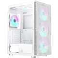 Produktbild: MONTECH PC-Gehäuse Midi-Tower, RGB, Tempered Glass X3 MESH WH weiß