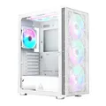 Produktbild: X3 MESH WH MONTECH X3 Mesh Midi-Tower RGB Tempered Glass weiß Midi/Minitowe ~D~
