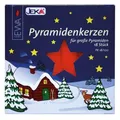 Produktbild: JEKA - Ebersbacher Kerzen 18er Pyramidenkerzen, rot 1,8 x 1,8 x 10,5 cm