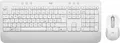 Produktbild: Logitech Tastatur/Maus Set MK650, Wireless, Bolt, Bluetooth, weiss Signature, DE, Optical, 400-4000 dpi, Business 920-011022