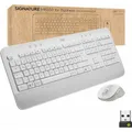 Produktbild: Logitech Signature Combo MK650 OFFWHITE Tastatur-Maus-Set kabellos weiß