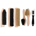 Produktbild: HAC24 8-tlg. Schuhpflegeset 6X Bürste 1x Schmutzradierer 1x Poliertuch Schuhputzset Schuhpflege Set