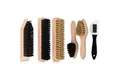 Produktbild: HAC24 Schuhputzbürste Schuhpflegeset Schuhputzset Schuhpflege Set, (8-tlg), 6X Bürste 1x Schmutzradierer 1x Poliertuch