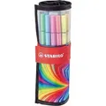 Produktbild: Stabilo-Pen 68 Rollerset 25er Arty Edition Klett-und Reissverschluss