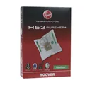 Produktbild: [6,34 €/Stk] Filterbeutel H63 PureHepa HOOVER 35600536 für Bodenstaubsauger 4Stk