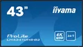 Produktbild: Iiyama iiyama PROLITE LH4341UHS-B2 LED-Monitor (3840 x 2160, 8 ms Reaktionszeit, 60 Hz, IPS Panel)