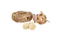 Produktbild: relaxdays Kleintiertunnel Hamster Zubehör Set 5 tlg., Pflanzenfaser