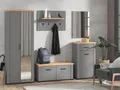 Produktbild: Home affaire Garderoben-Set Valencia, (Set, 5-St., Garderobenschrank, Schuhkommode, Schuhbank, Garderobenpaneel, Spiegel)