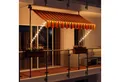 Produktbild: Swing&Harmonie Klemmmarkise LED - Balkonmarkise mit Kurbel Sonnenschutz Markise Terrasse Balkon 200/250/300/350 cm