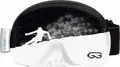 Produktbild: Soggle Goggle Cover Black White Skier Ski Brillen Tasche