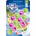 Produktbild: Henkel AG & Co. KGaA WC Frisch Kraft-Aktiv WC-Duftspüler, Hawaii, Toilettenspüler schützt vor Kalkablagerungen und gibt Extra-Frische ab, 1 Packung = 3 Stück à 50g W3C3